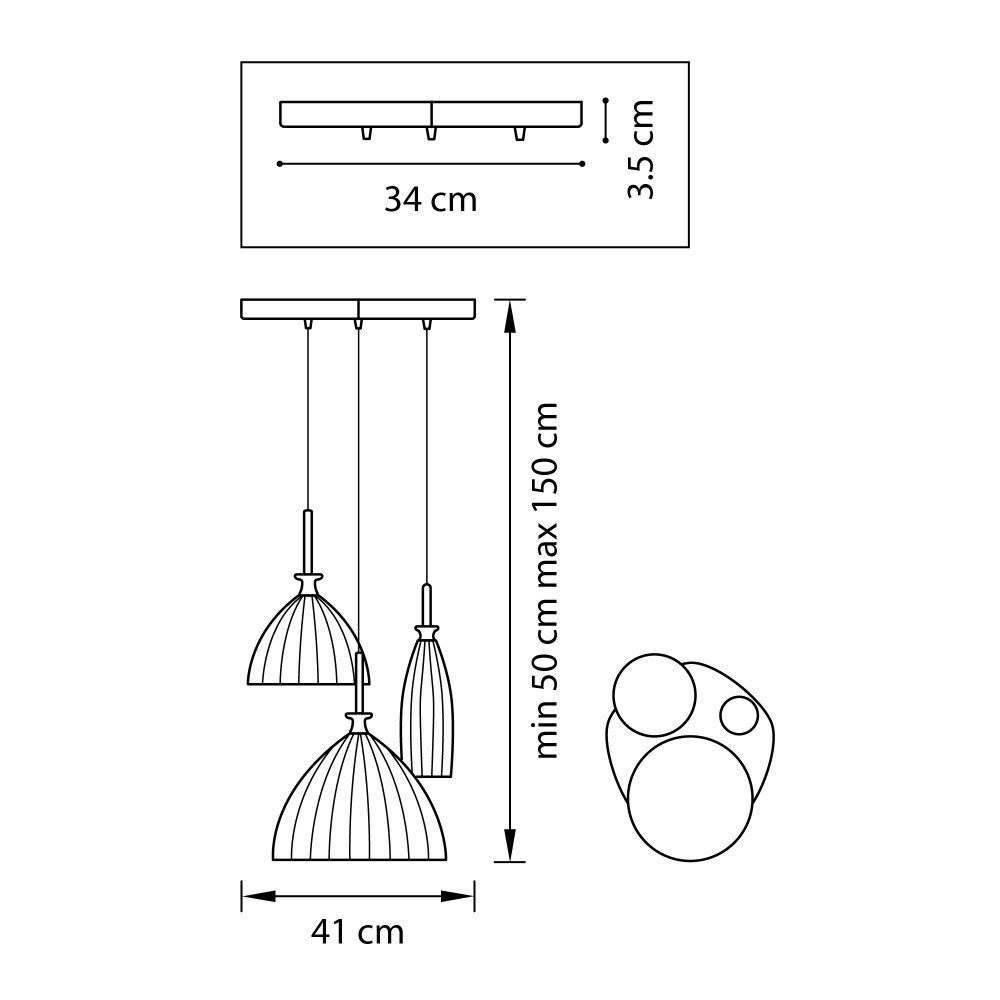 Lightstar (MD5011А-3М) Подвес AGOLA 3х40W E14 ХРОМ/СЕРЫЙ (в комплекте) Lightstar (MD5011А-3М) Подвес AGOLA 3х40W E14 ХРОМ/СЕРЫЙ (в комплекте)